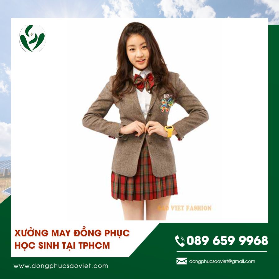Xưởng may đồng phục học sinh tại TPHCM