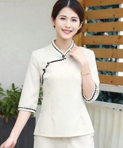 Đồng phục buồng phòng MS08