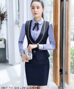 Đồng phục tiếp tân MS012