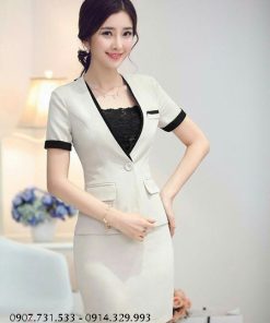 Đồng phục tiếp tân MS018